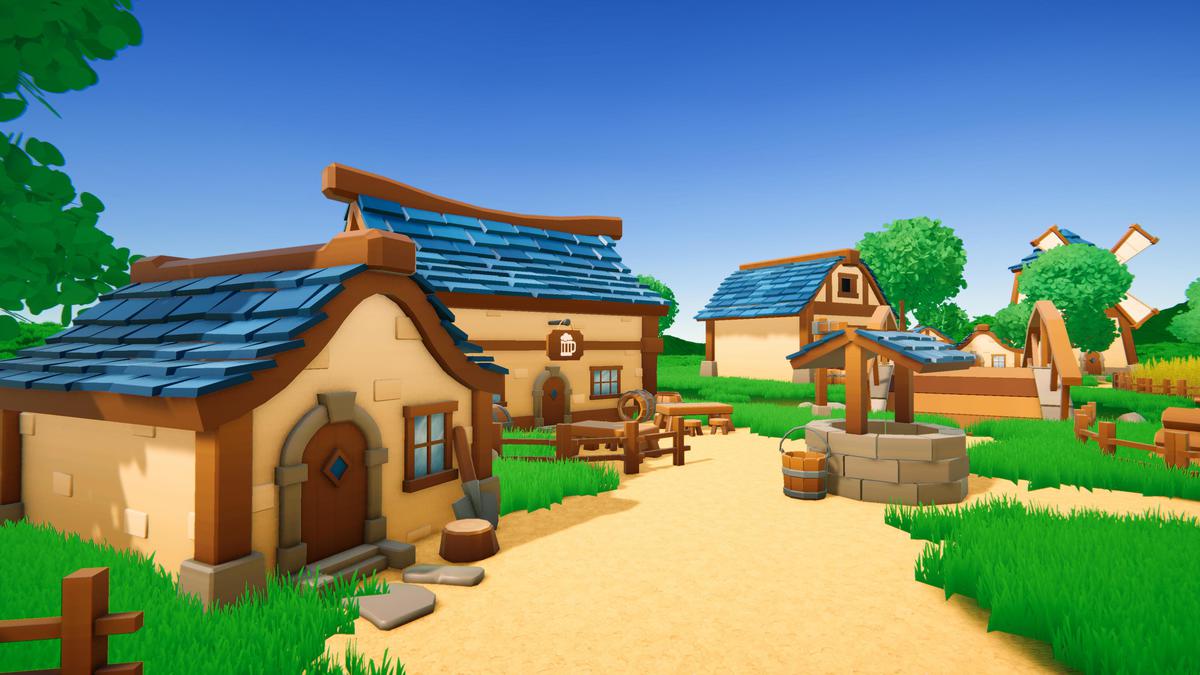 Stylized Fantasy Village Kit