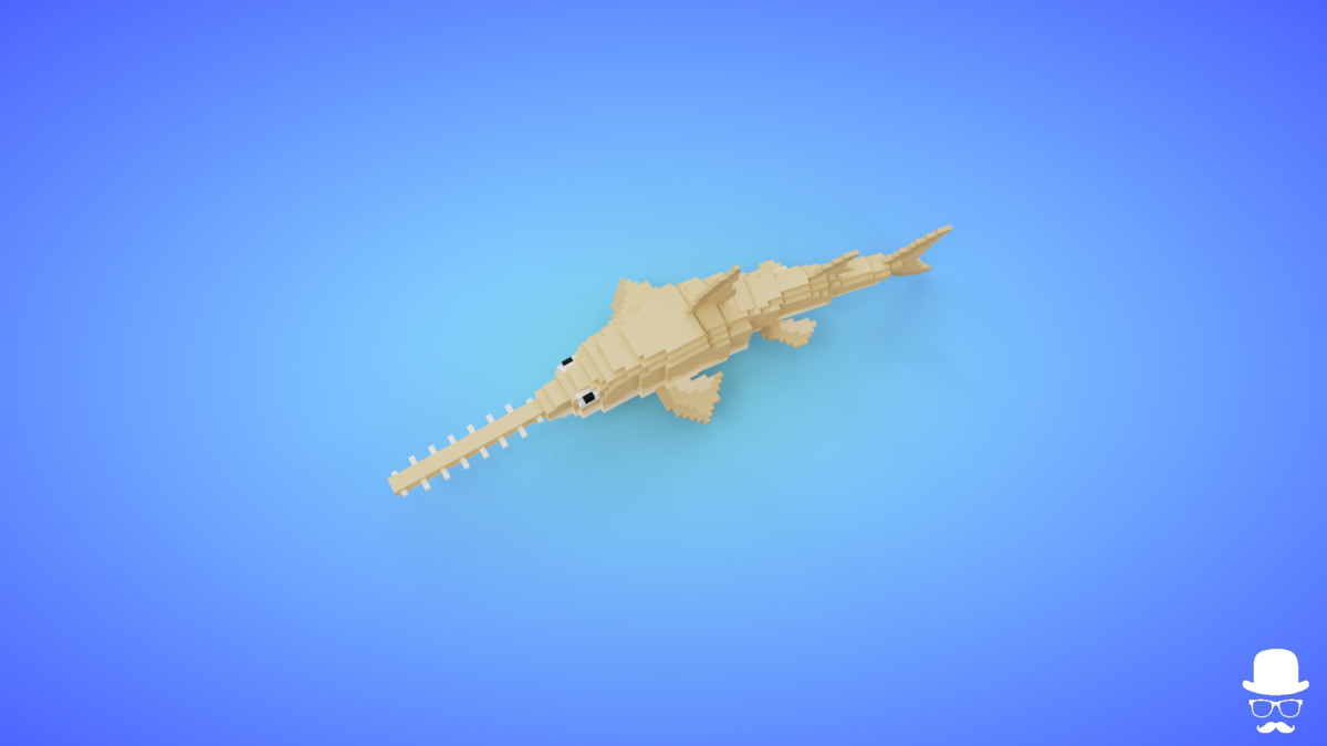 Voxel Ocean Animals Pack 2