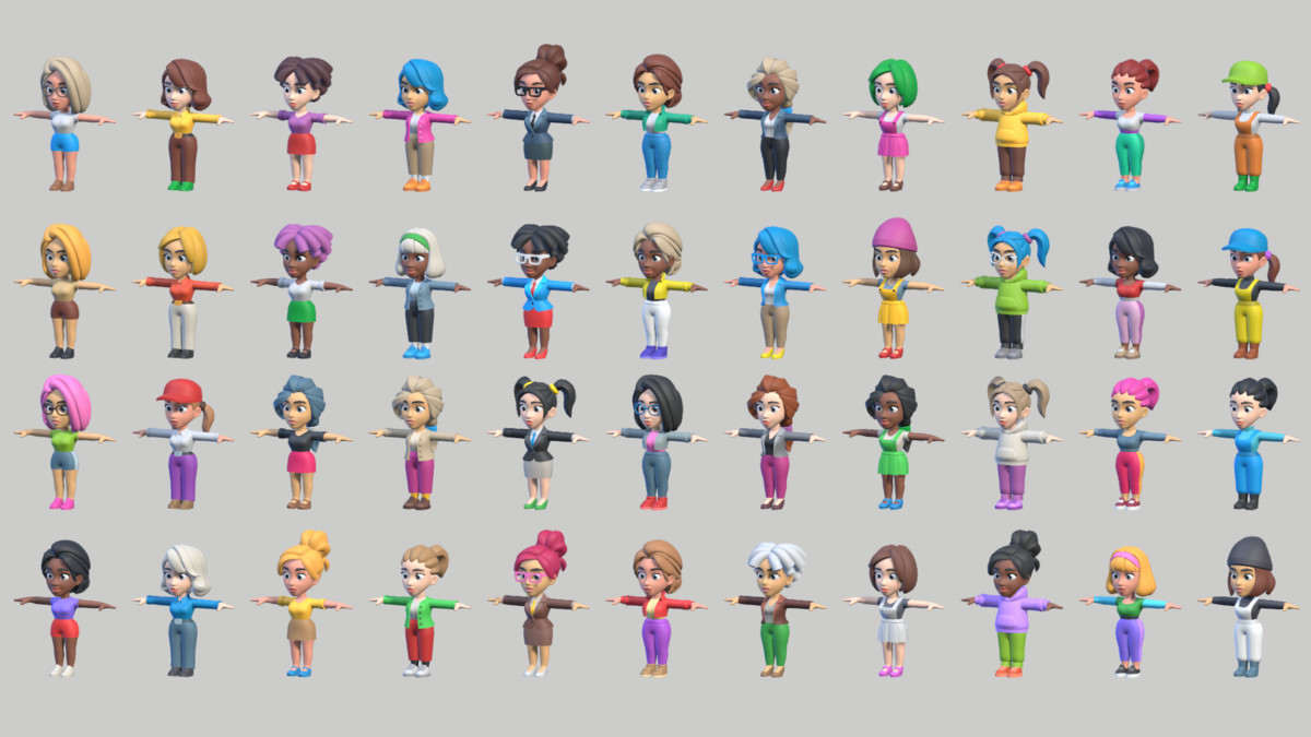 Characters City Pack 1
