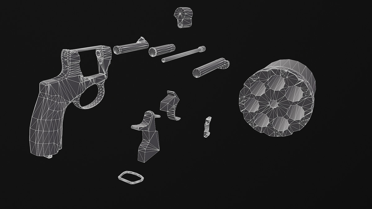 Old Military Revolver