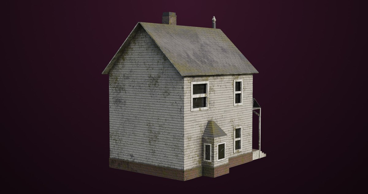 Old Dusty Vintage House 01 URP HDRP Textures