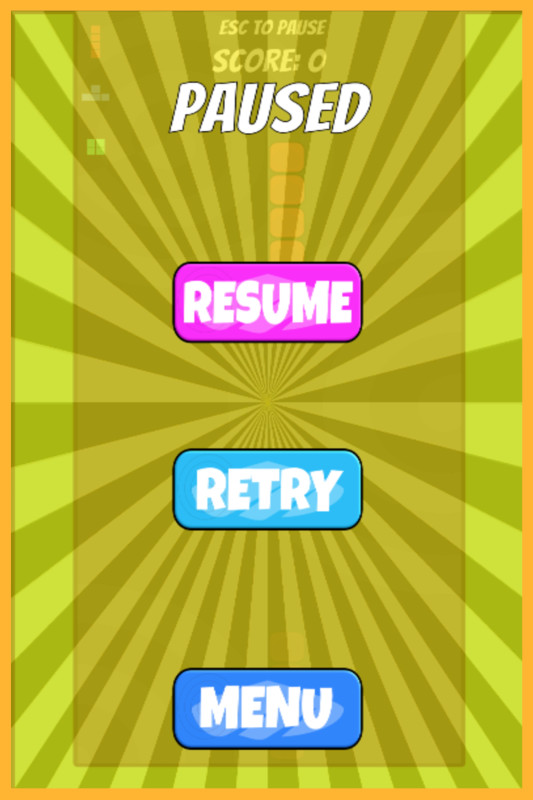 Solo Falling Blocks Game Template