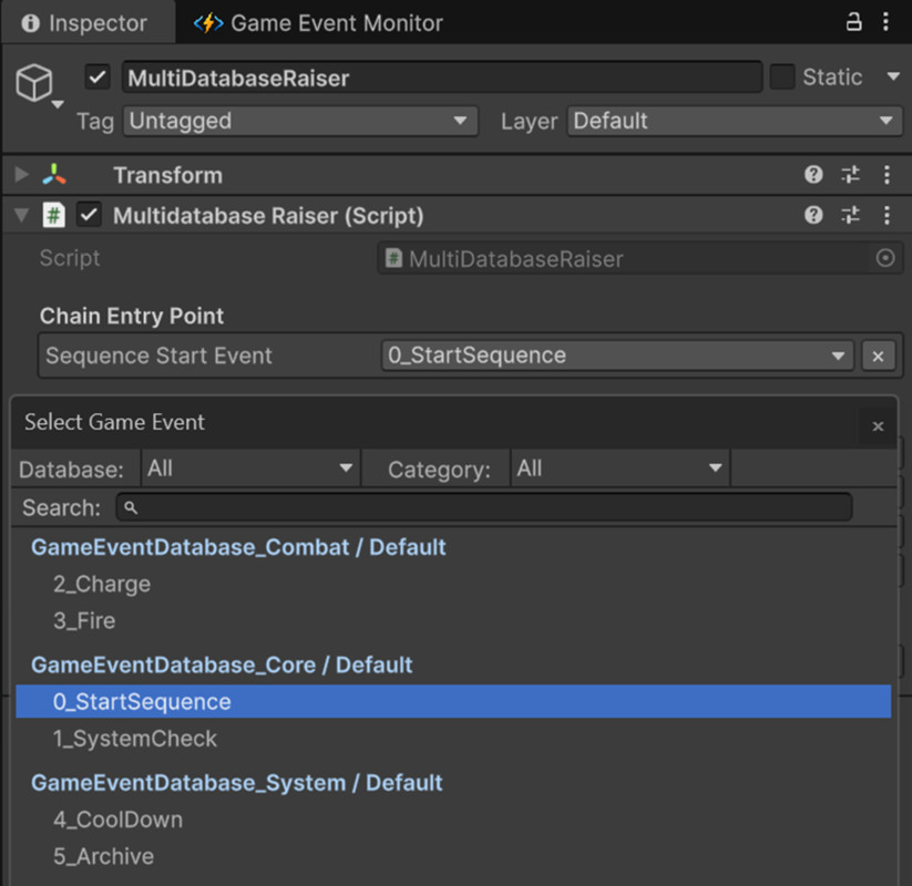 Game Event System (GES)