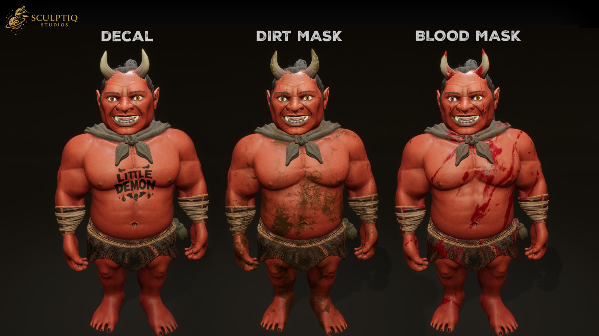 Little Demon / Hell Brute – Dual Form Character