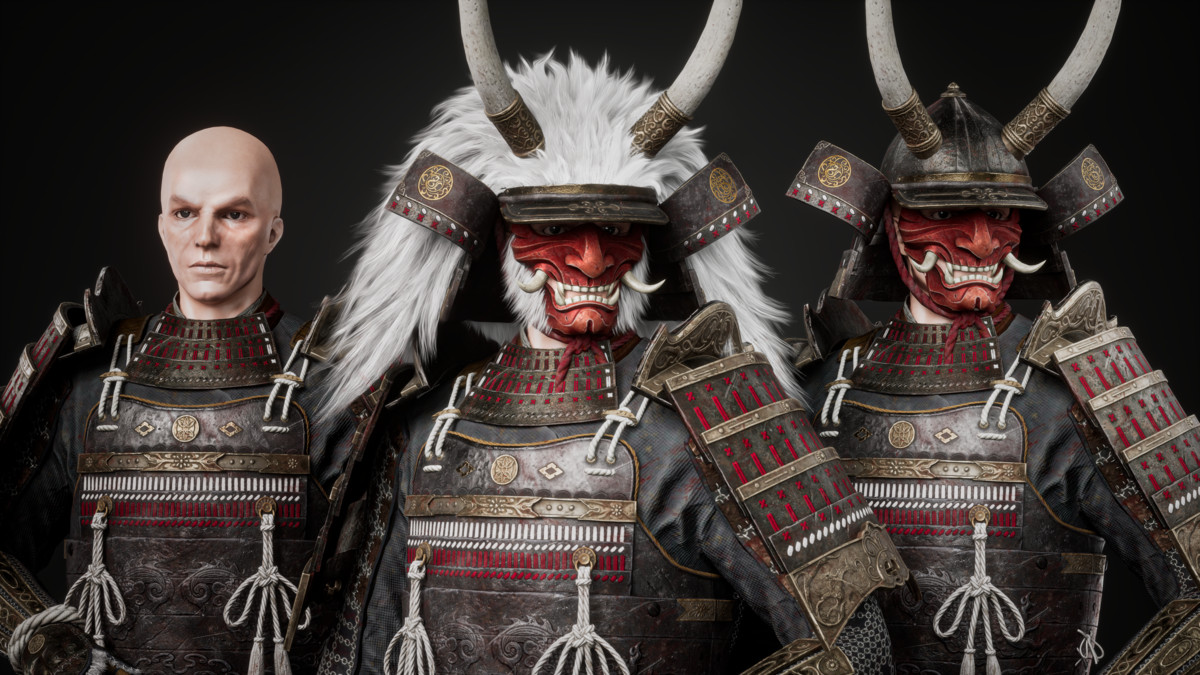 White Oni Samurai