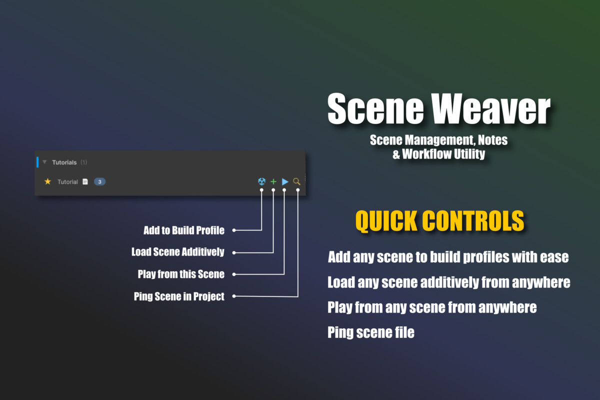 Scene Weaver - Scene Management, Notes & Workflow Utility