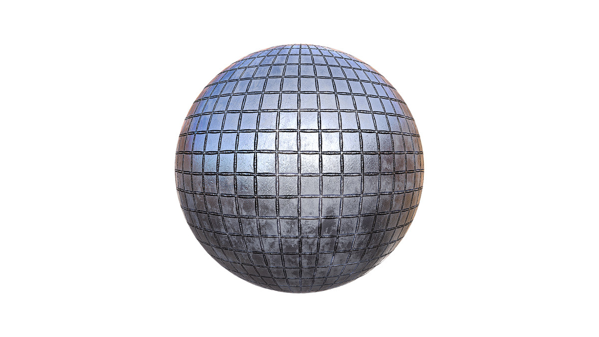 PBR Diamond Metal Plates textures