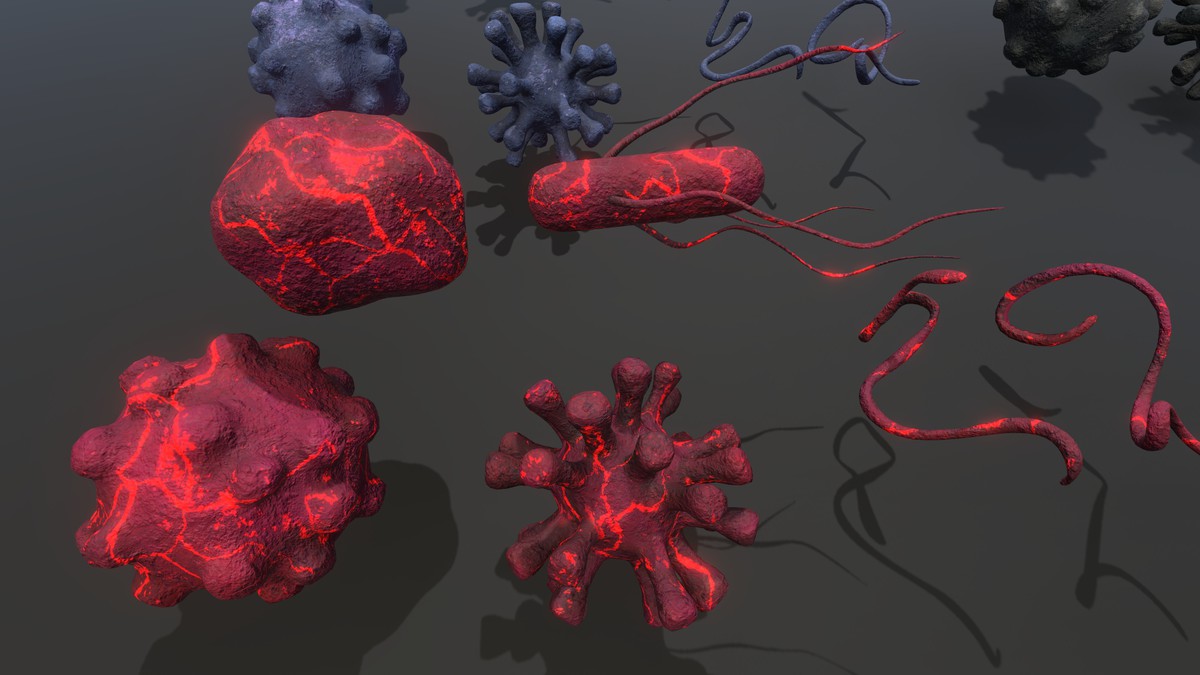 Fantasy Viruses 3D