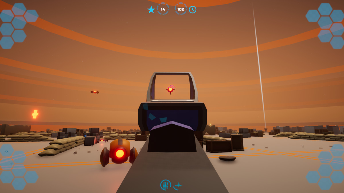 Sci-fi FPS Randomly Generated Full Game Example Template