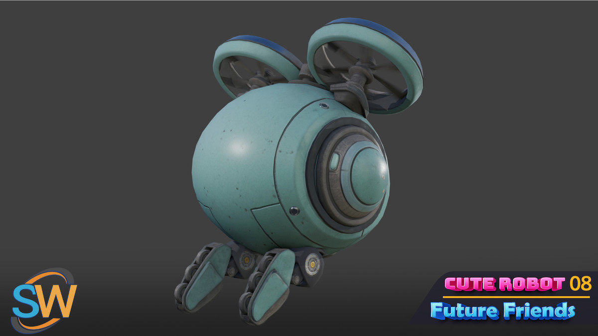 Cute Robot 08 – Future Friends