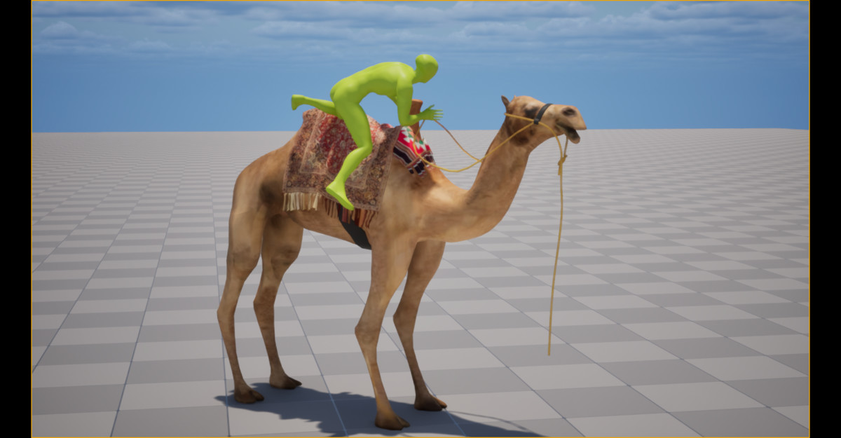 Camel Ride Animation