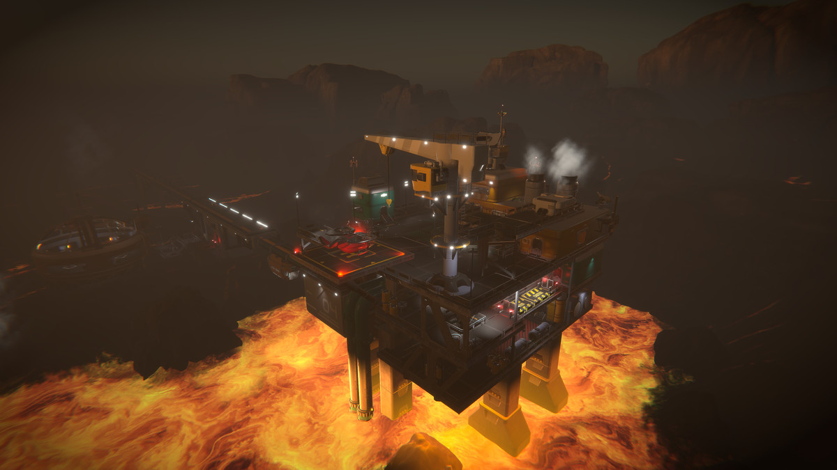 Modular Sci Fi Base Kit-Volcano