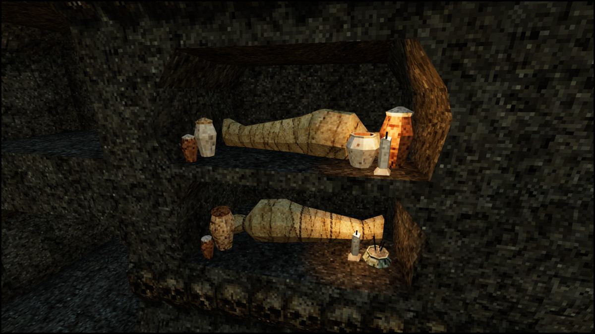 Catacombs - Retro Style Modular Environment Pack