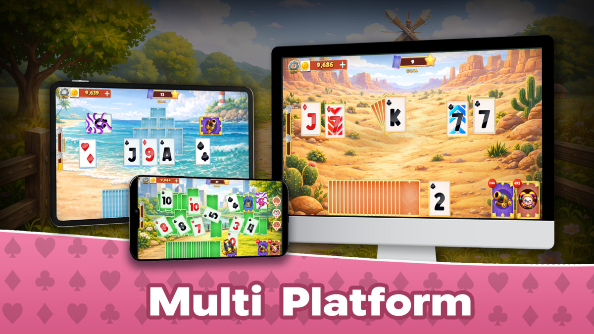 Solitaire Tripeaks Complete Game Template