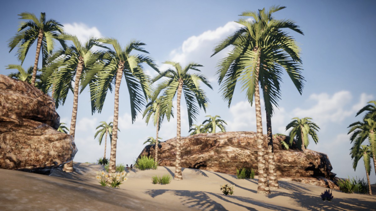 Mobile Palm Tree Bundle (for URP)