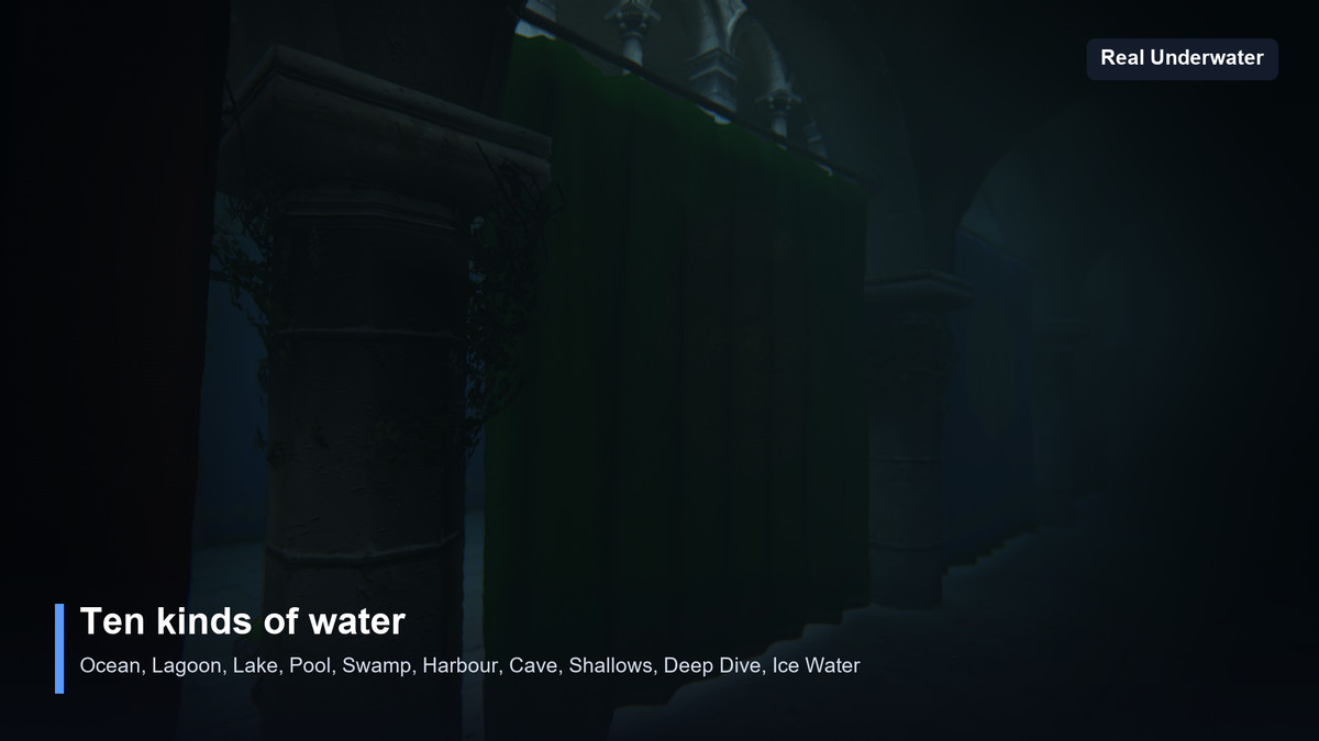 Real Underwater — Screen-Space Underwater Rendering for Any Water Asset