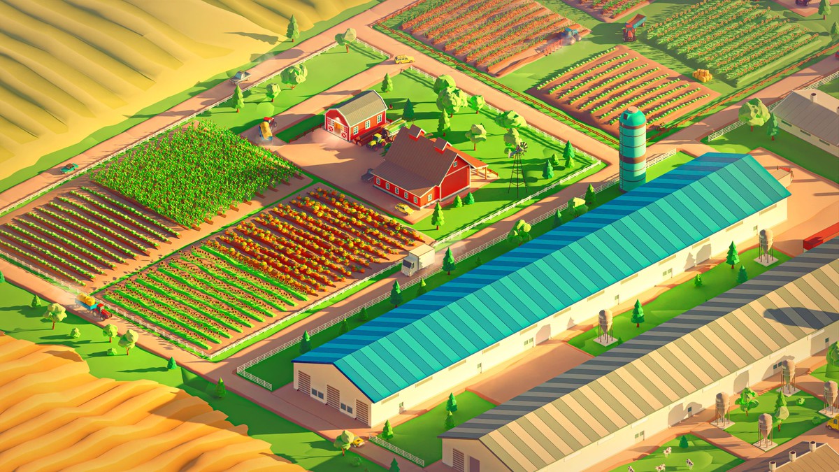 Farm - Low Poly 3D Models Pack