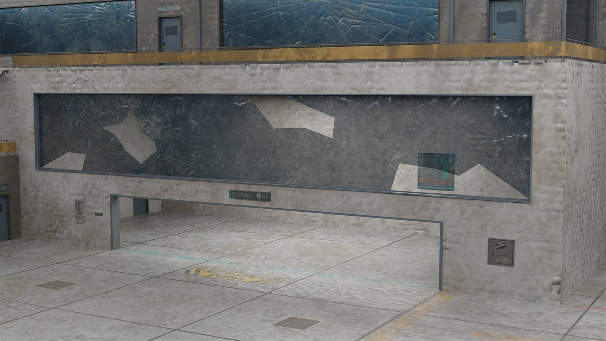 Old Abandoned Warehouse Interior And Exterior URP HDRP Textures