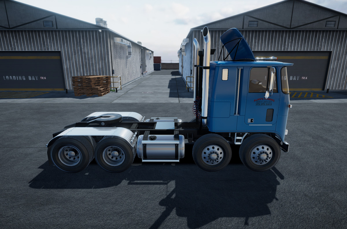 TwinSteer cabover truck