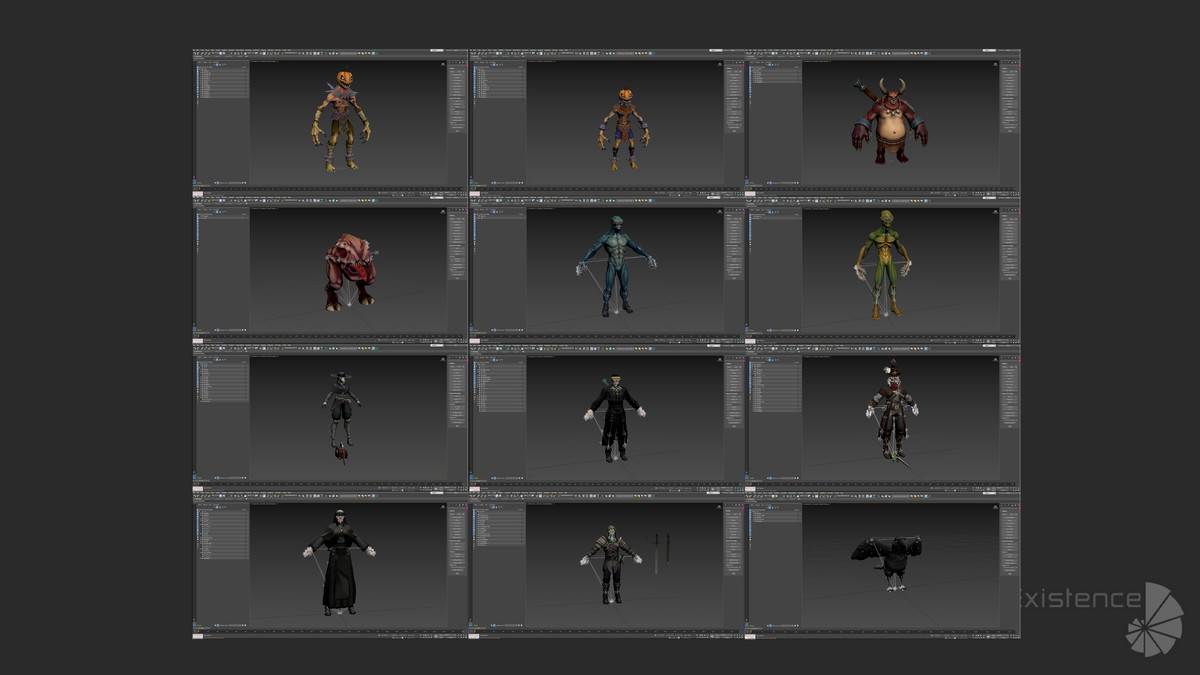 Creatures and Characters - 24x - Stylized Fantasy Massive Bundle Collection