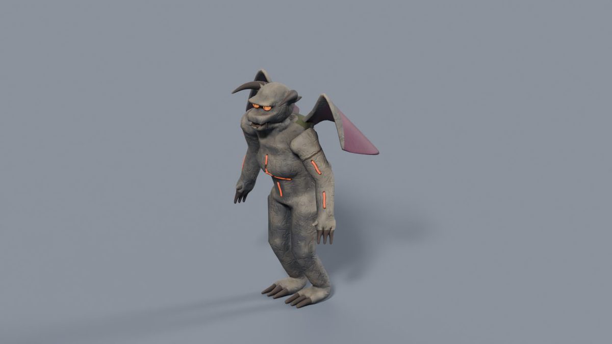 Dungeon Horde - 10 Stylized Rigged Fantasy Monsters with PBR and LODs
