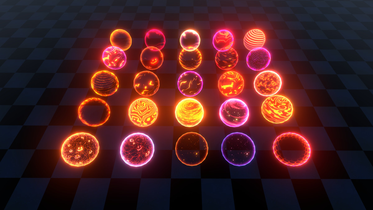 Fire Hologram FX Shader Pack