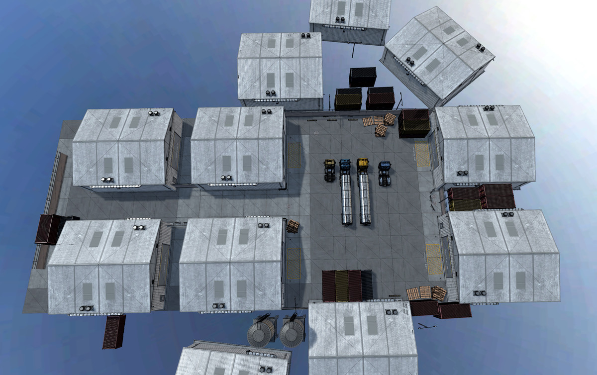 Cabover truck with fuel trailer