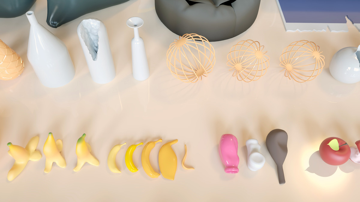 Lowpoly Stylized Street Garbage, Junk, Trash and Waste Set - 328 gameready props