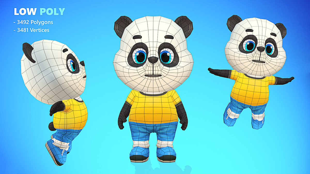 Panda Animated