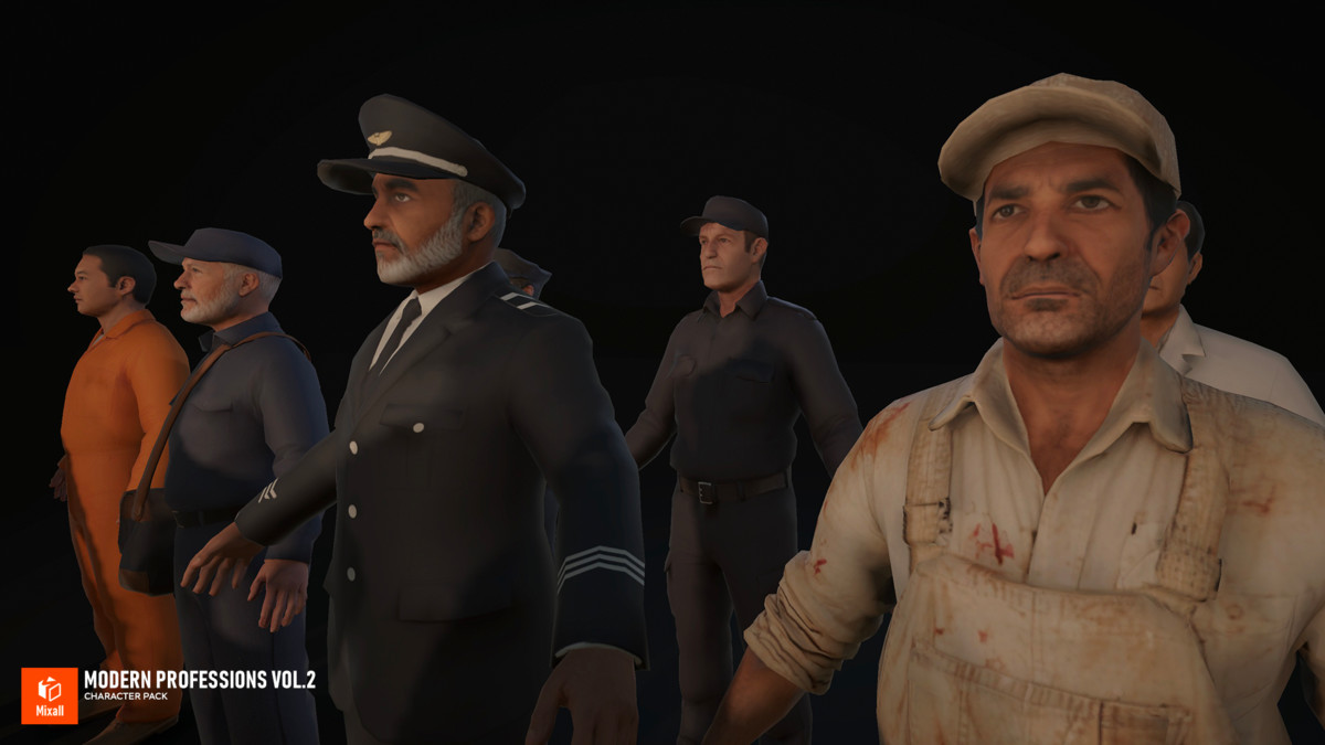 Modern Professions Vol.2 - Character Pack