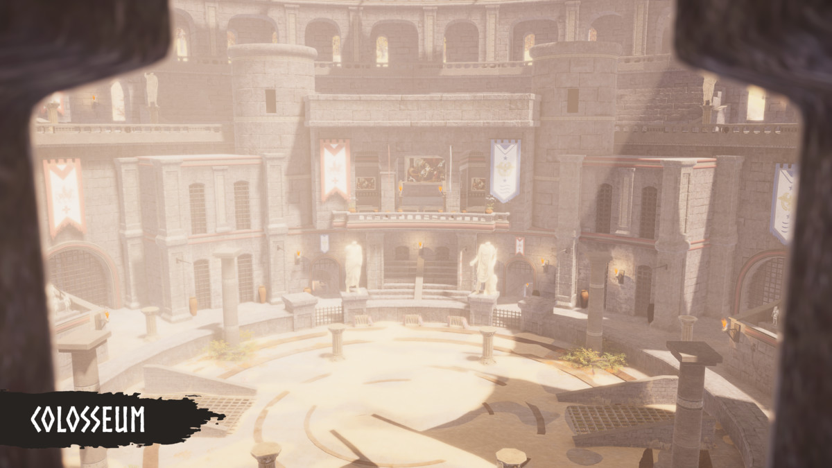 Modular Gladiator Arena (Gladiator Arena, Arena, Colosseum Arena)