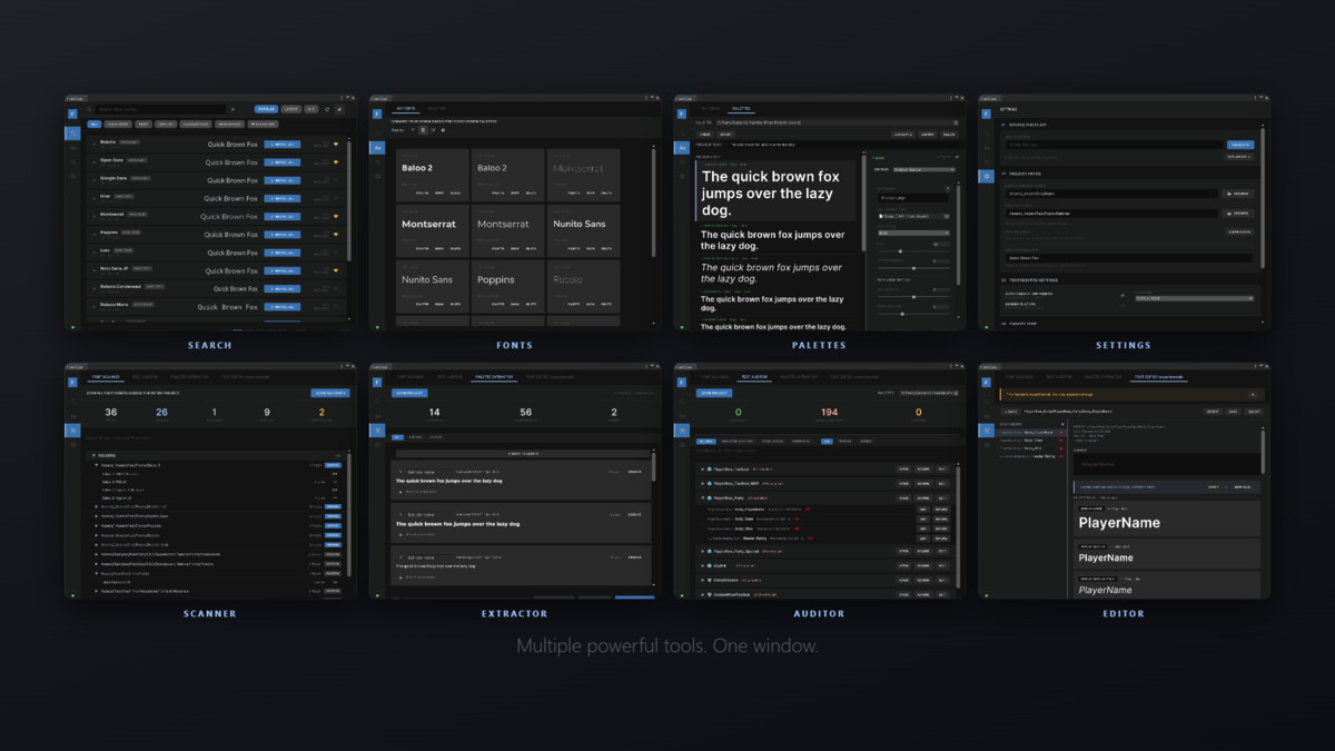 FontOps - Font Manager