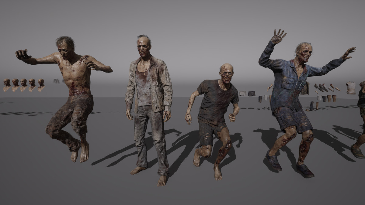 Modular Zombie Male