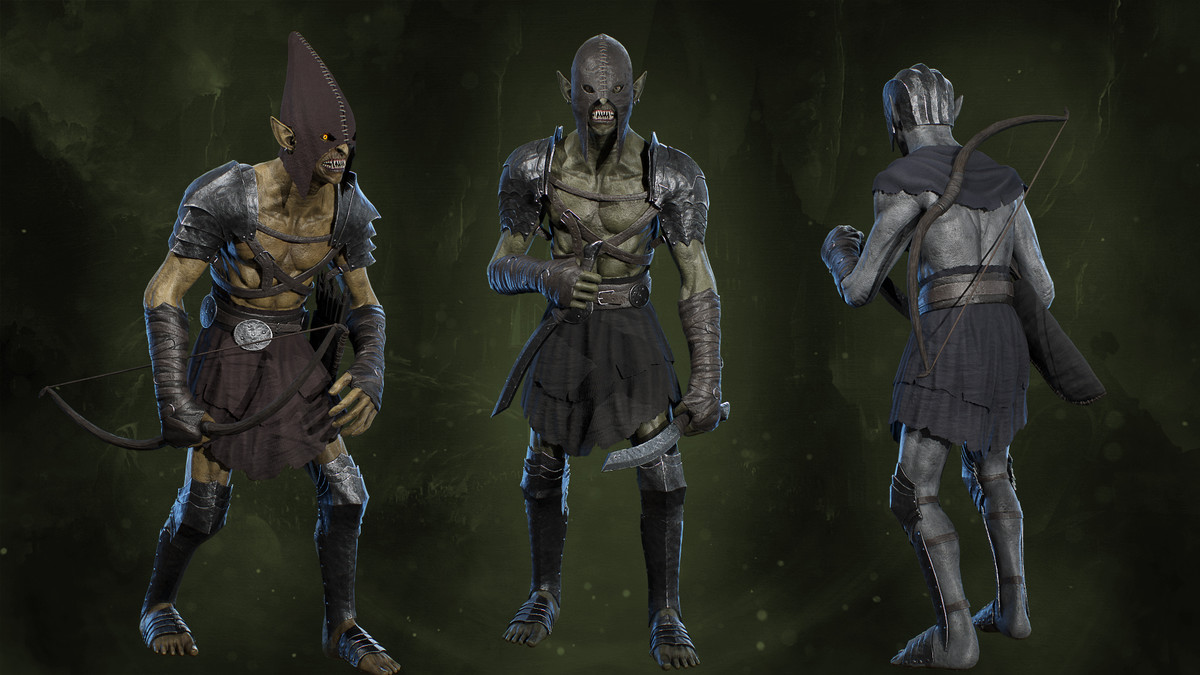 Goblin Archer Realistic