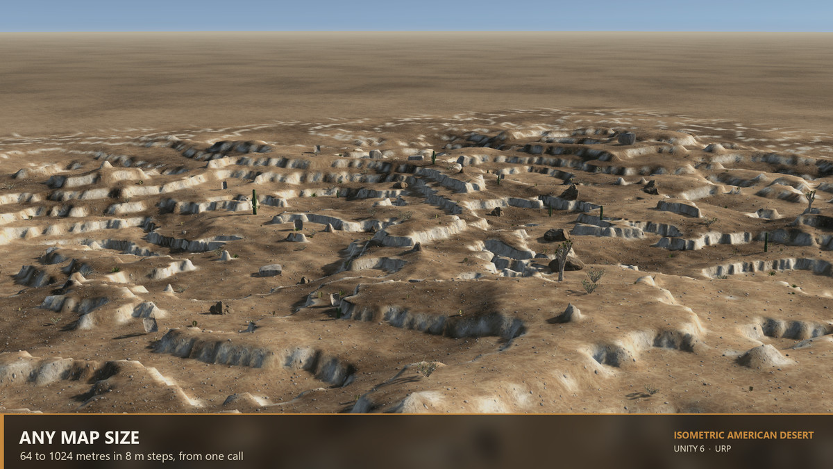 Isometric American Desert