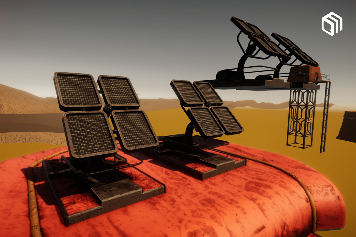 URP Desert Environment: Modular Outpost, Shelters, Props & VFX