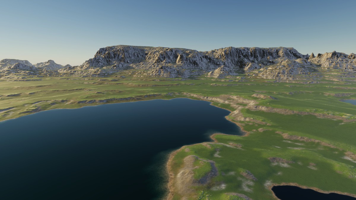 Procedural Terraces & Lava 8K - 36 Terrains