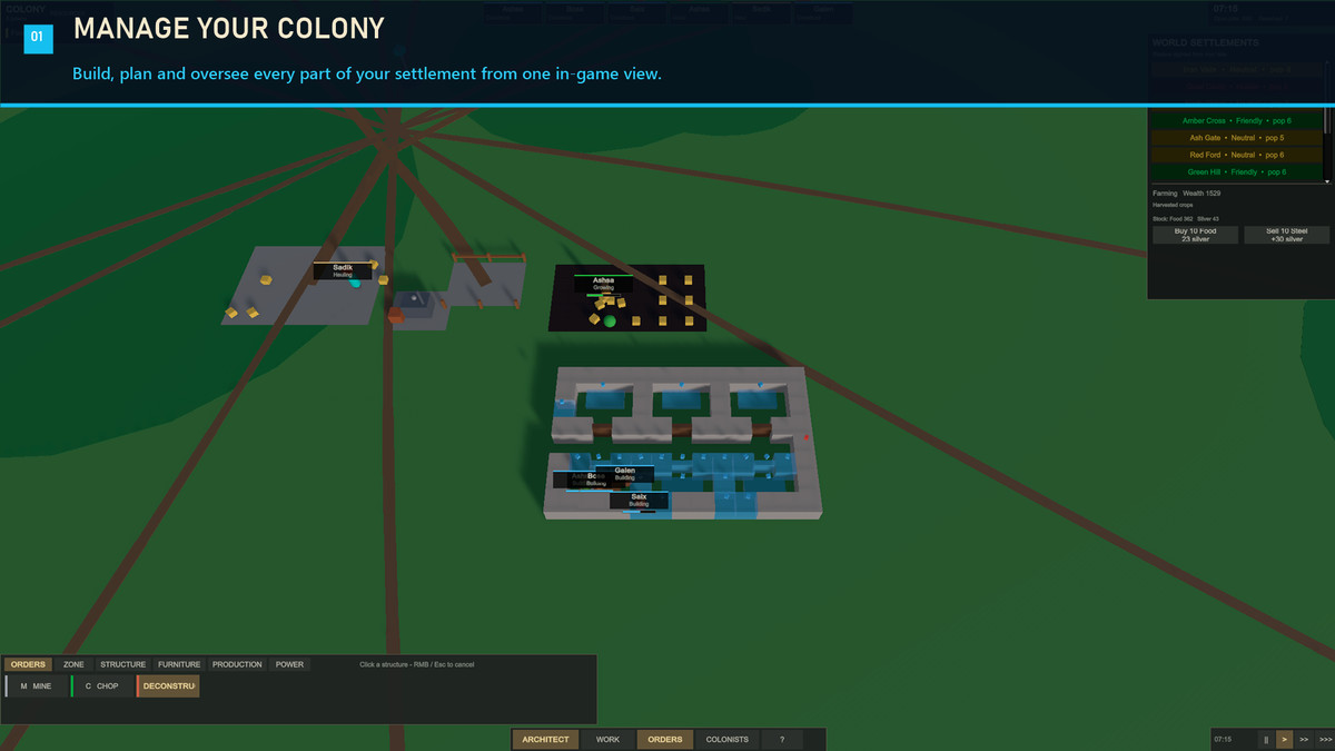 ColonyWork — Colony Job, Pawn Priority & Task Management Framework