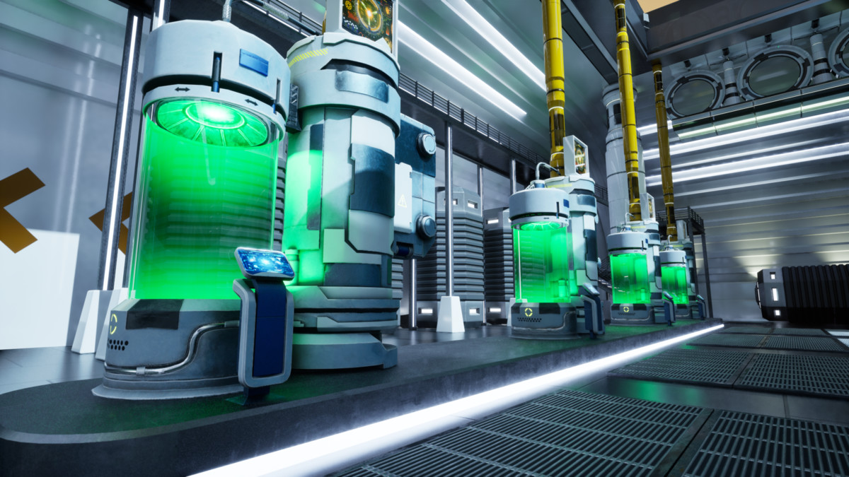 Futuristic Environment Kit Vol.4 – Sci-Fi Spaceport Hub