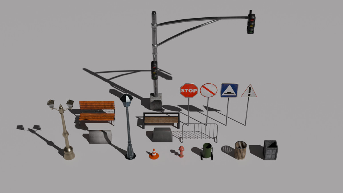 Urban Props Pack