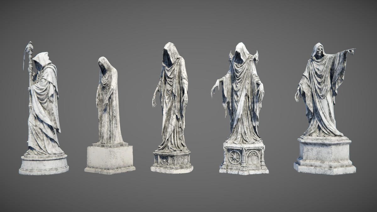 Haunted Statues