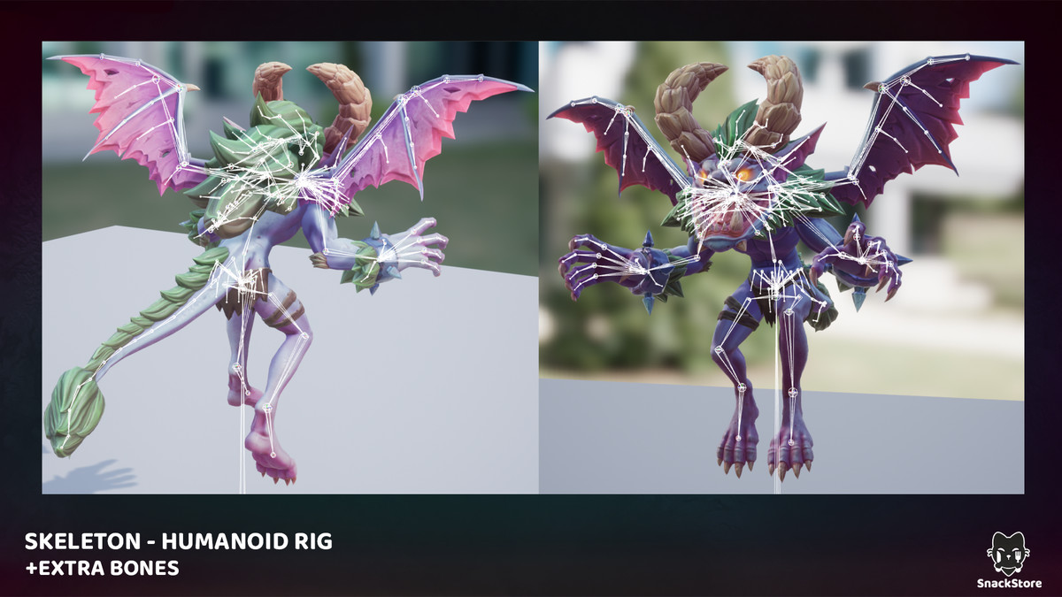 Stylized Fantasy Character (Morvane Duskwing)