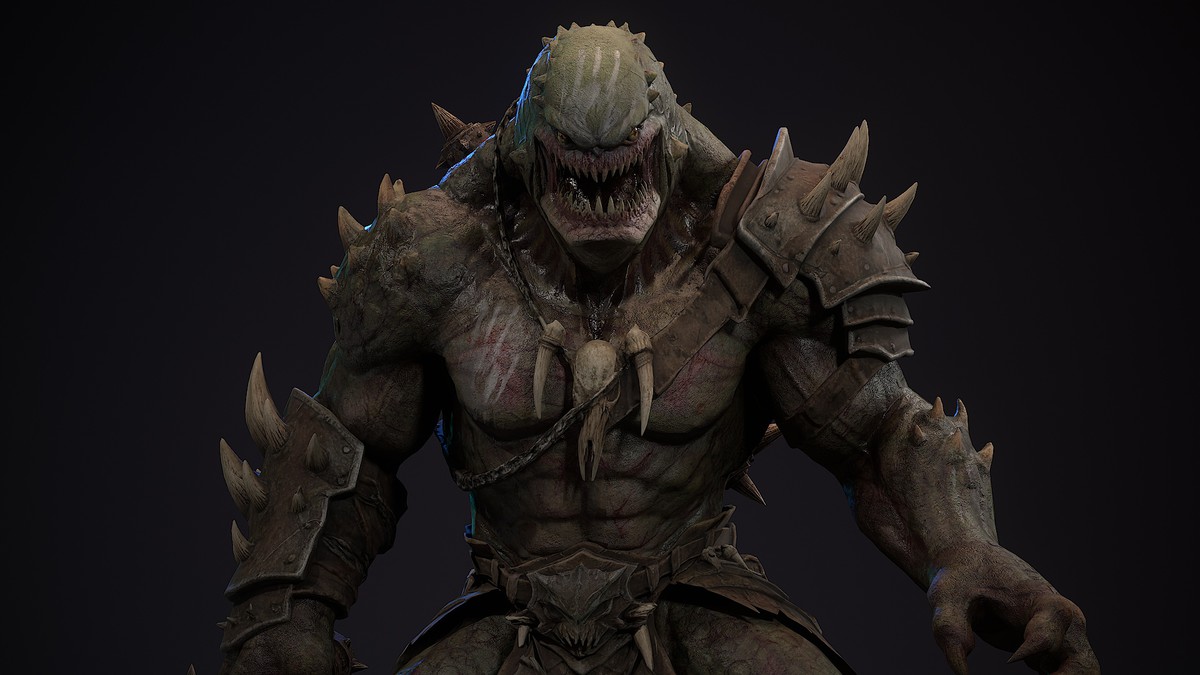 Brutal Warrior Monster