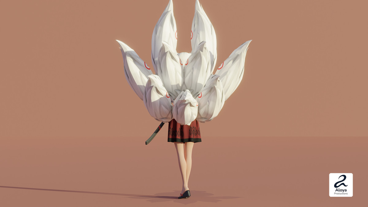 Kitsune / Fox Girl | Anime Character