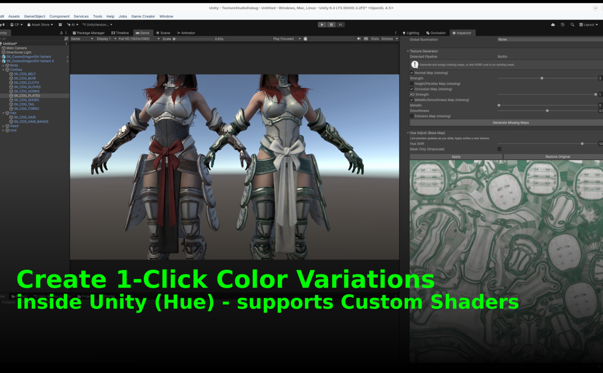 1-Click Texture Studio & Material Converter & Resize