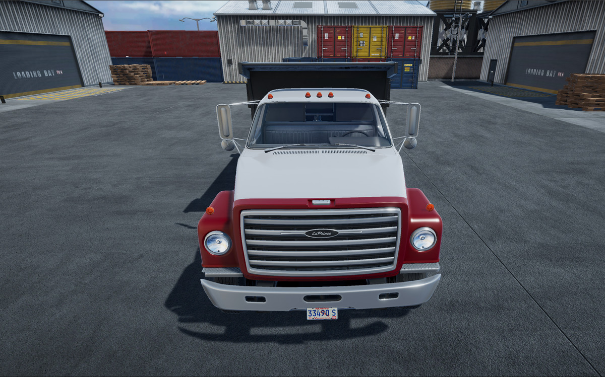80s generic dump truck