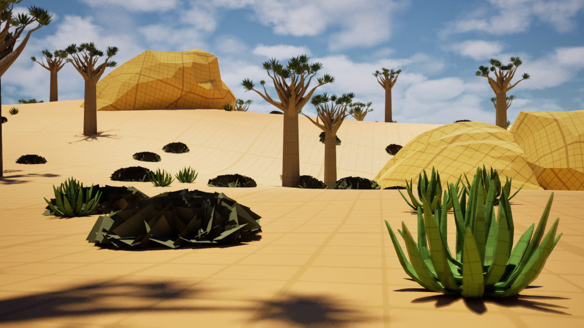 Desert Blockout Kit – 236 Modular Assets | Villages, Temples & Open Worlds