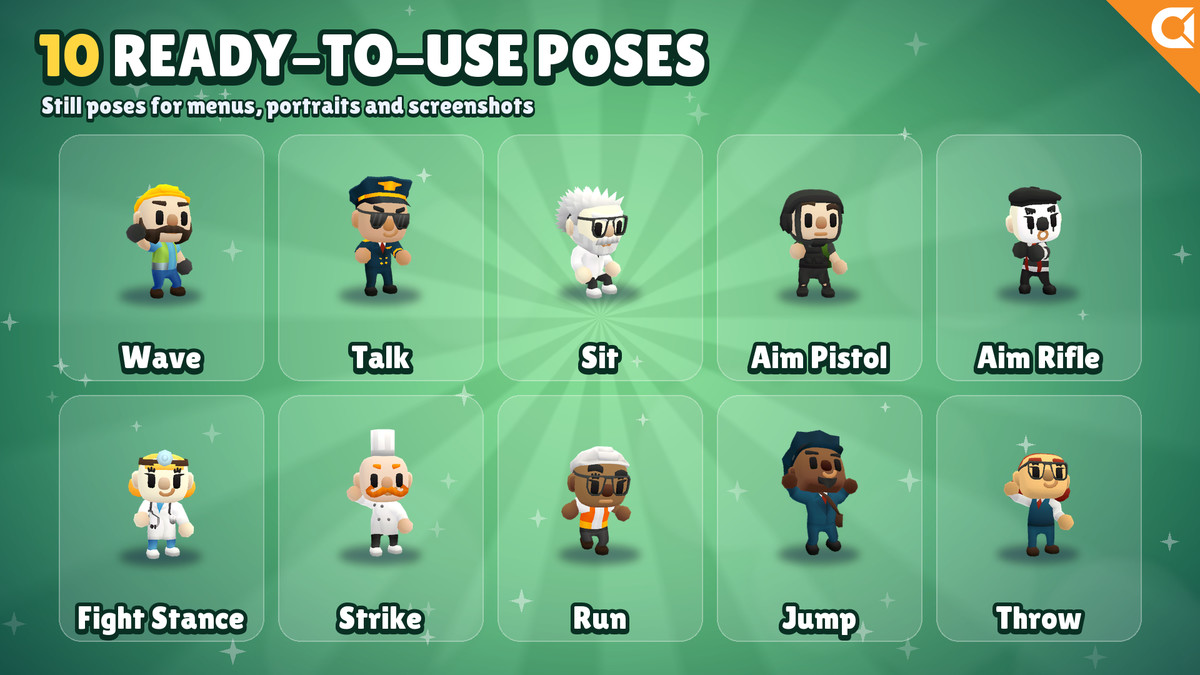 ToonTastic - Profession Character Pack