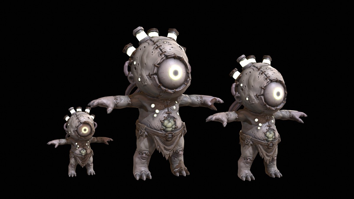 Chibi Necro Zombie Eye