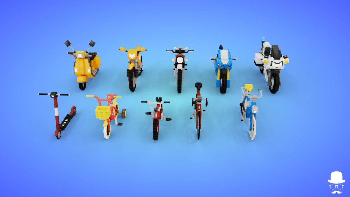 Voxel Bikes Pack